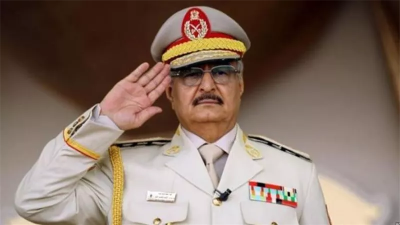 خليفة حفتر يوجه كلمة مهمة أمام مشايخ وأعيان ومسؤولين وأهالي مدينة أجدابيا