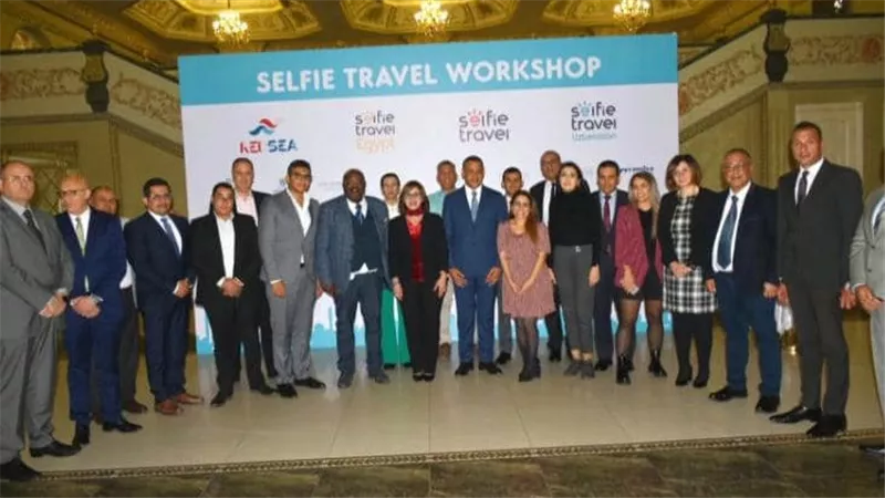السفيرة المصرية فى طشقند تنظم حفل استقبال لشركات الطيران والسياحة المصرية 