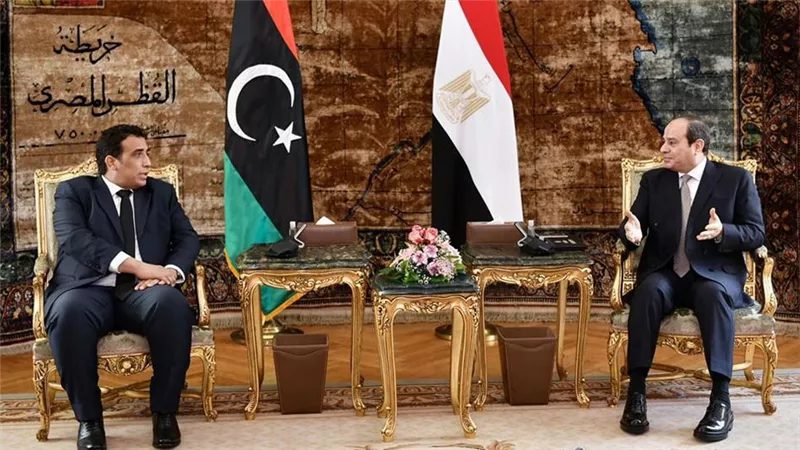 المنفي يُشيد بدور مصر في استعادة السلم والاستقرار في ليبيا