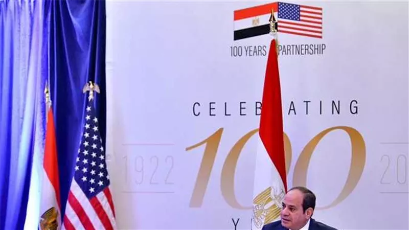 السيسي يدعو أمريكا لاستثمار ثقلها في تخفيف الأعباء عن دول إفريقيا