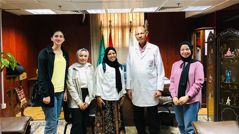 مصر.. اتحاد صيدلة الأهرام الكندية يستقبل الطلاب المرشحة لبرنامج التبادل الطلابي حول العالم