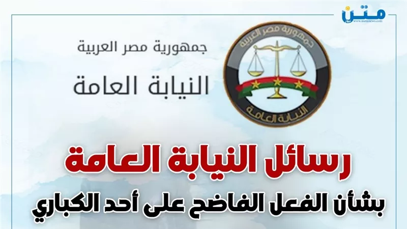 رسائل النيابة العامة بشأن الفعل الفاضح على أحد الكباري (إنفوجراف)