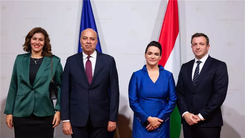 سفير مصر في بودابست يلتقي رئيسة المجر