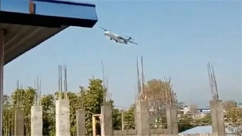 حصيلة مفزعة حول تحطم طائرة مدنية في مدينة بوخارا وسط نيبال