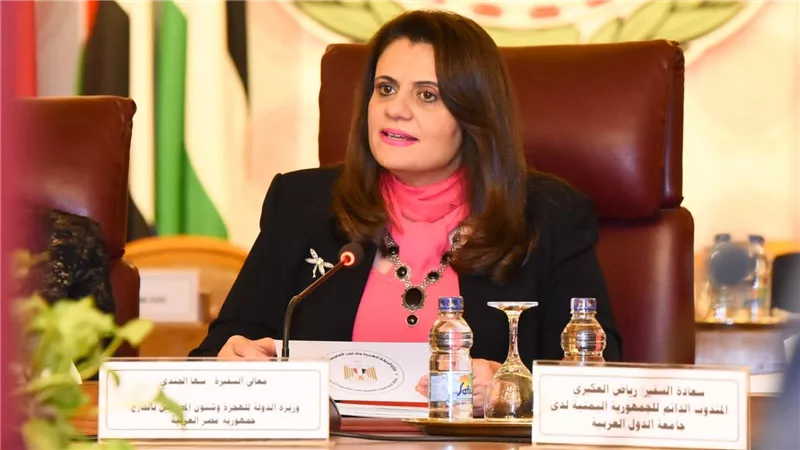 وزيرة الهجرة تستقبل أشرف دوس المستثمر ورجل الأعمال المصري بالولايات المتحدة