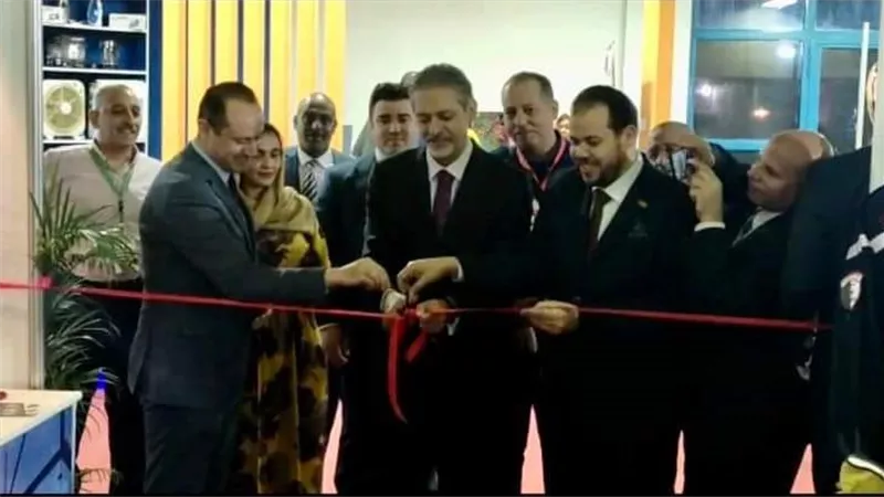 سفير مصر لدي السودان يفتتح الجناح المصري بمعرض الخرطوم الدولي