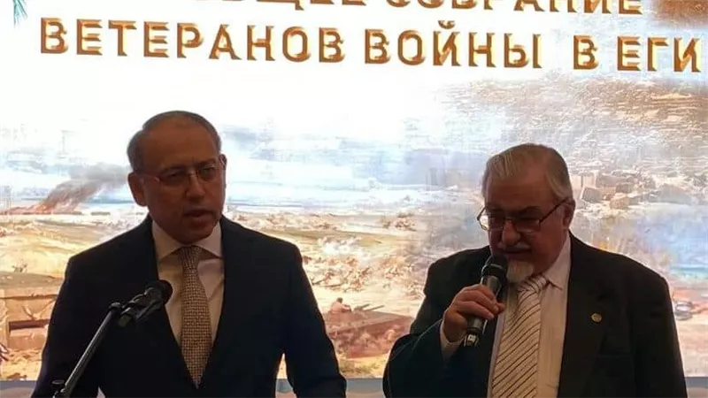 السفير المصري في موسكو يشارك في الاحتفال السنوي لجمعية المحاربين القدماء الروس 