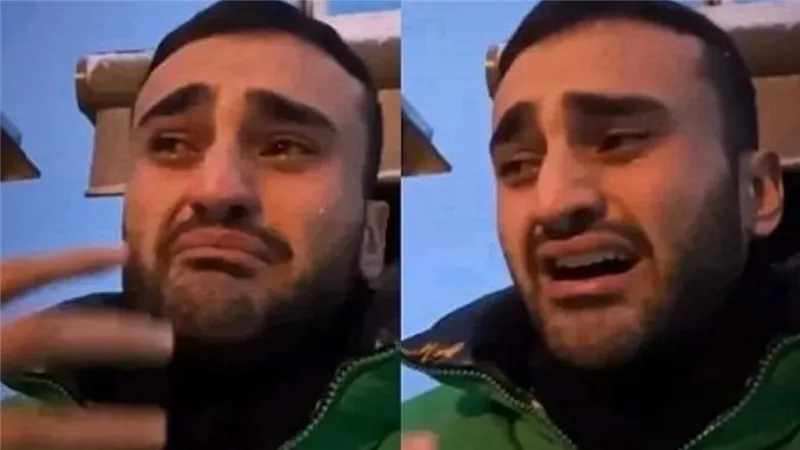 بعد الزلزال المدمر بتركيا.. مقاطع فيديو مؤثرة للشيف بوراك يبكى بحرقة وينهار 