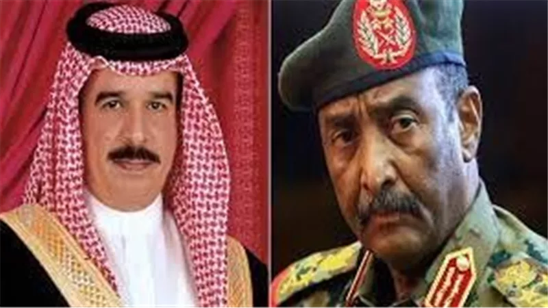 العاهل البحريني يتسلم رسالة خطية من البرهان